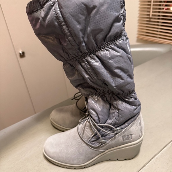 CAT (caterpillar) Leather+Nylon+Thinsulate winter boots - Picture 3 of 6